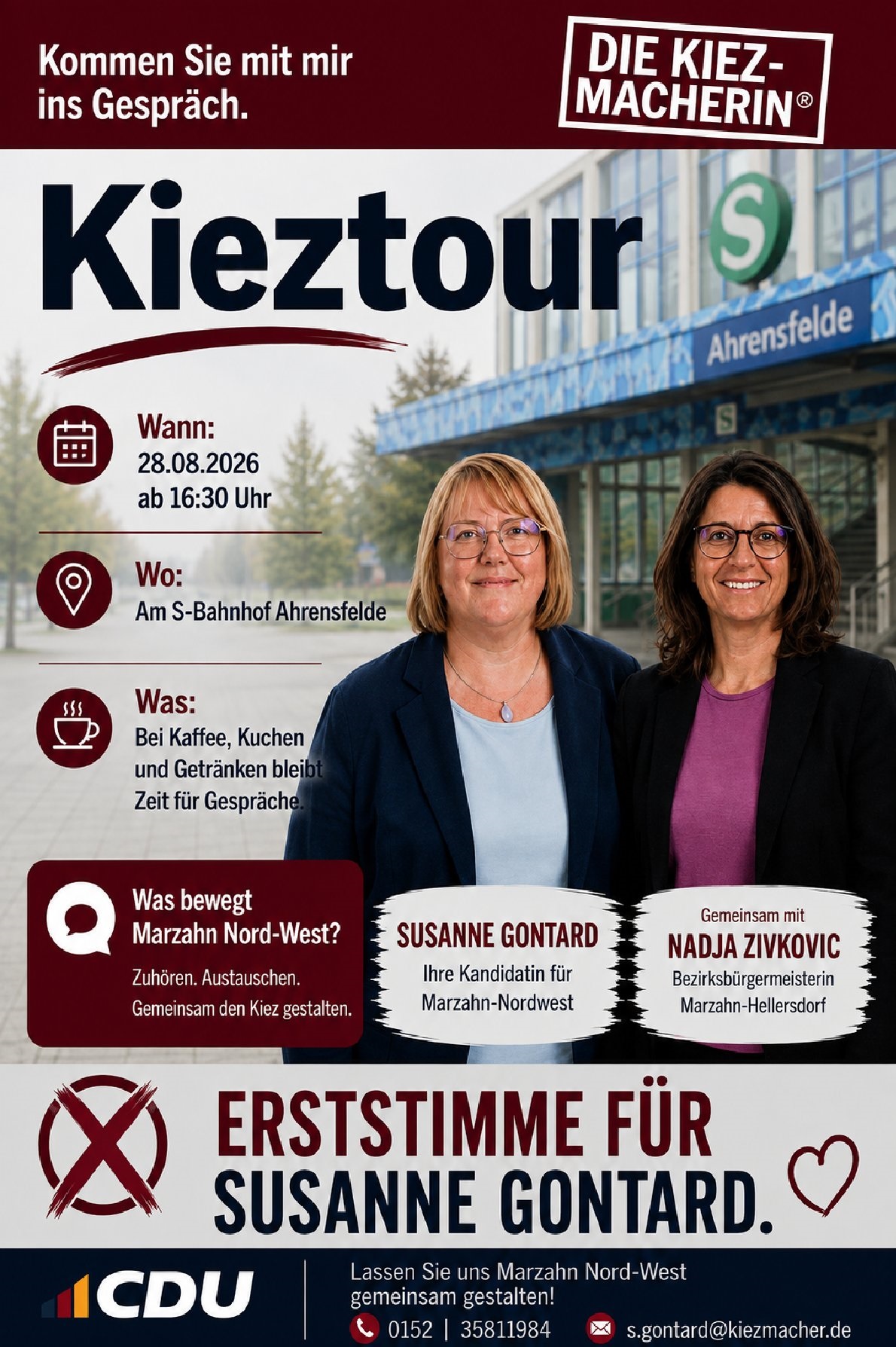 Kieztour am S-Bahnhof Ahrensfelde Kieztour am S-Bahnhof Ahrensfelde